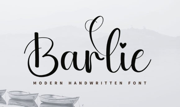 Barlie: The Contemporary Script Font for Elegant Branding