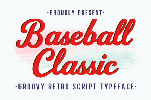 Baseball Classic: A Vintage Script Font with Real Character