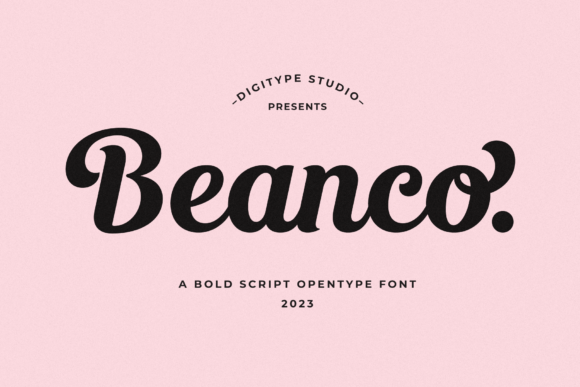 Beanco: The Script Font for Elegant, Handwritten Design