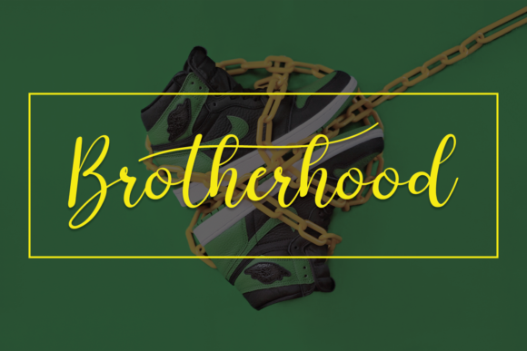 Brotherhood: The Script Font That Dances on Your Designs