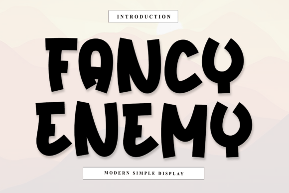 Fancy Enemy: The Artisan Script for Modern Brands