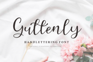 Guttenly: The Hand-Lettered Script Font for Authentic Branding