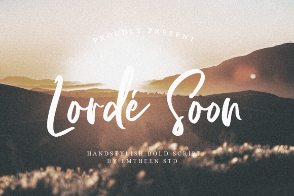 Lorde Soon: A Script Font for Modern, Elegant Design