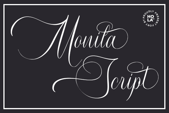 Monila: A Modern Script for Elegant Design