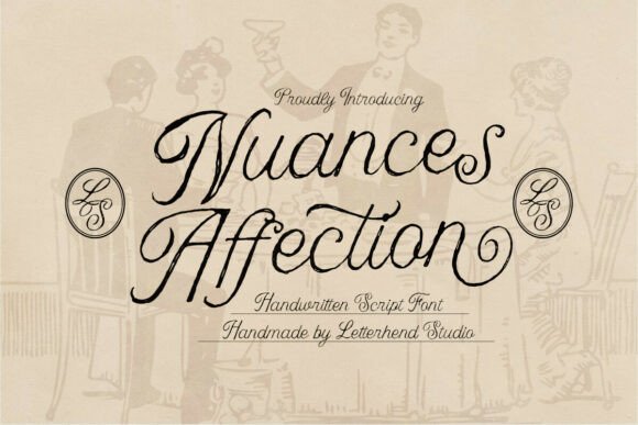 Nuances Affection: A Script Font with Vintage Soul