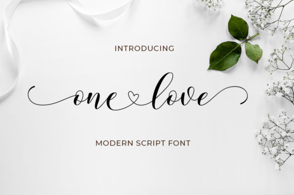 One Love: A Handwritten Font for Friendly, Creative Brands