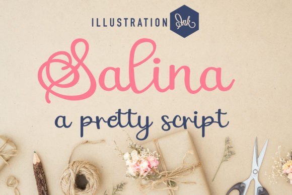Salina: The Friendly Handwritten Font That Adds Instant Warmth